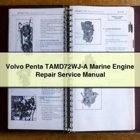 Volvo Penta TAMD72WJ-A Marine Engine Service Repair Manual