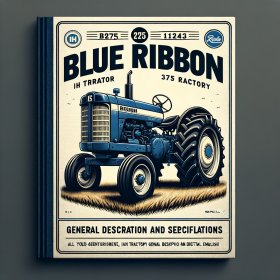 Traktor Blue Ribbon IH B275: Service- und Reparaturanleitung