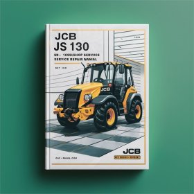 JCB JS 130 SN 1058100-1058999 Workshop Manual de servicio y reparación