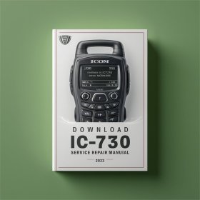 ICOM IC-730 Manual de servicio y reparación