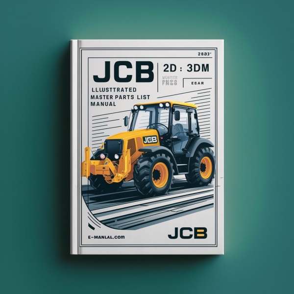 JCB 2D 3 3DM Illustriertes Ersatzteilverzeichnis