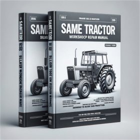 Manual de Reparación Taller Tractores SAME Silver 80, 90, 100.4, 100.6 (PDF)