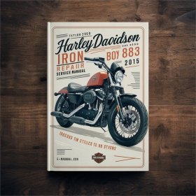Manual de Reparación Harley Davidson Iron 883 2015