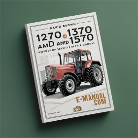 Reparaturhandbuch für David Brown 1270, 1370 und 1570 Traktoren
