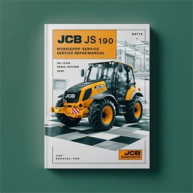 JCB JS 190 SN 1314100-1314299 Workshop Manual de servicio y reparación
