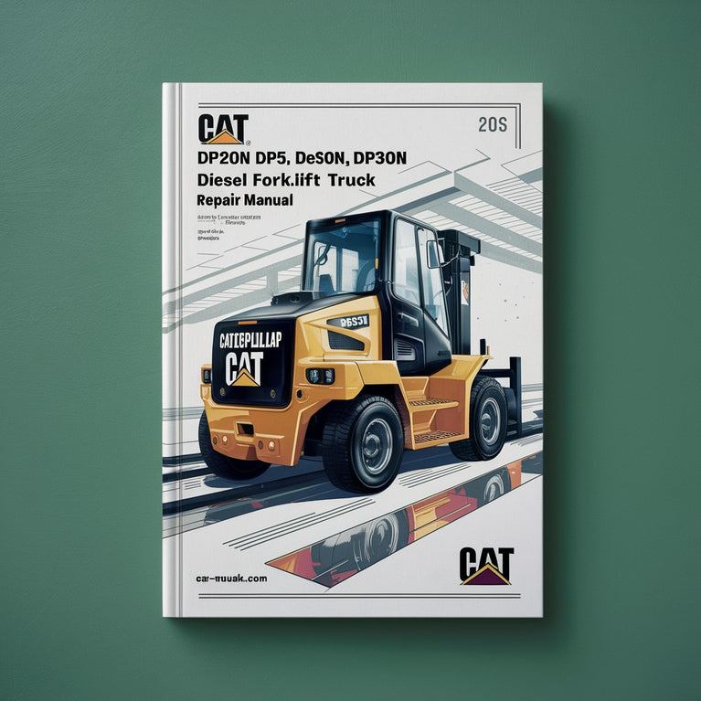 Caterpillar Cat DP20N DP25N DP30N DP35N Diesel Forklift Truck Service Repair Manual