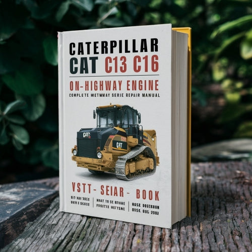 Manual completo de reparación y servicio del taller del motor de carretera Caterpillar CAT C11 C13 C15 C16 C18 Acert