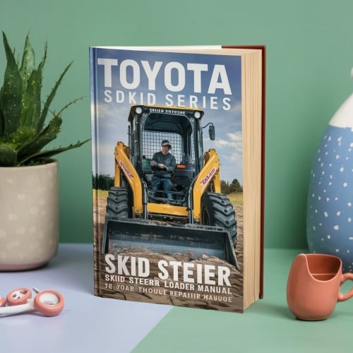 Manual de servicio y reparación de minicargadoras Toyota serie SDK10