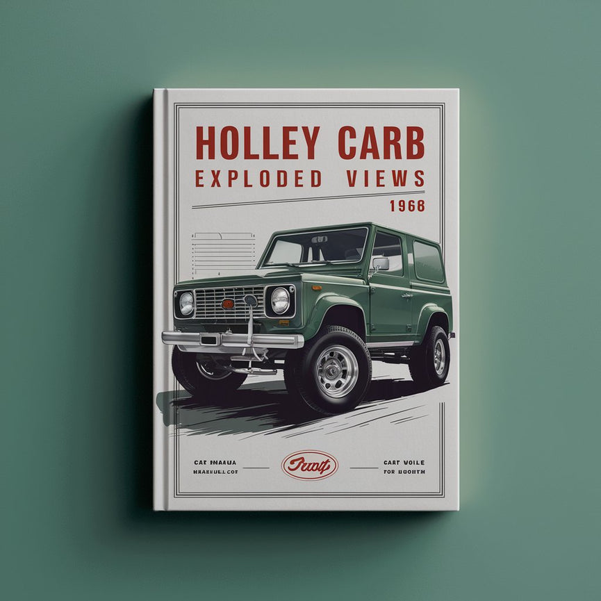 Vues éclatées du carburateur HOLLEY 1968