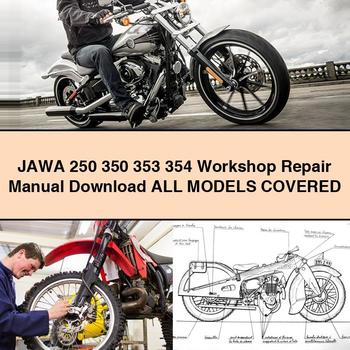 Manual de reparación del taller JAWA 250 350 353 354 Todos los modelos cubiertos