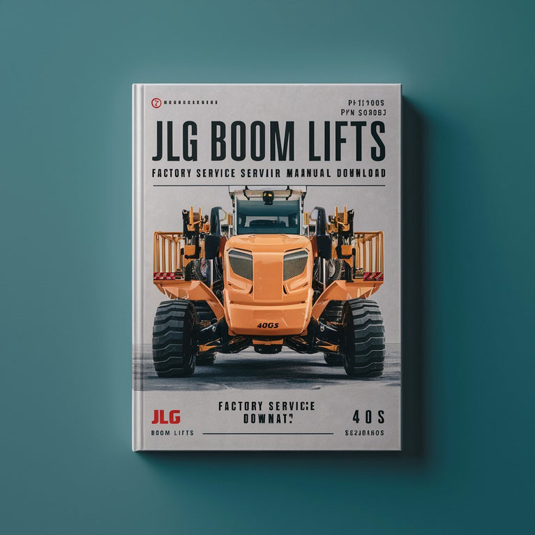 JLG Boom Lifts 400S 460SJ CE  Factory Service/Repair/ Workshop Manual  (P/N: 3120895)