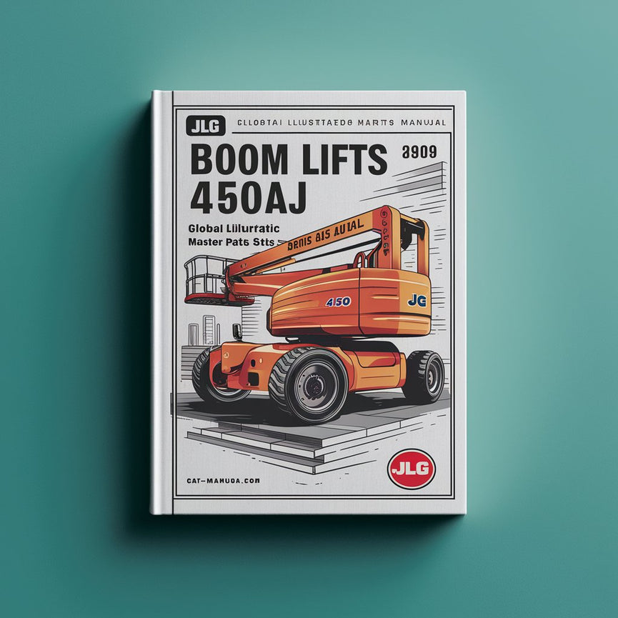 Manual de lista maestra ilustrada global de piezas de los elevadores de pluma JLG Serie 450A y 450AJ II