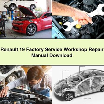 Renault 19 Factory Service Workshop Repair Manual