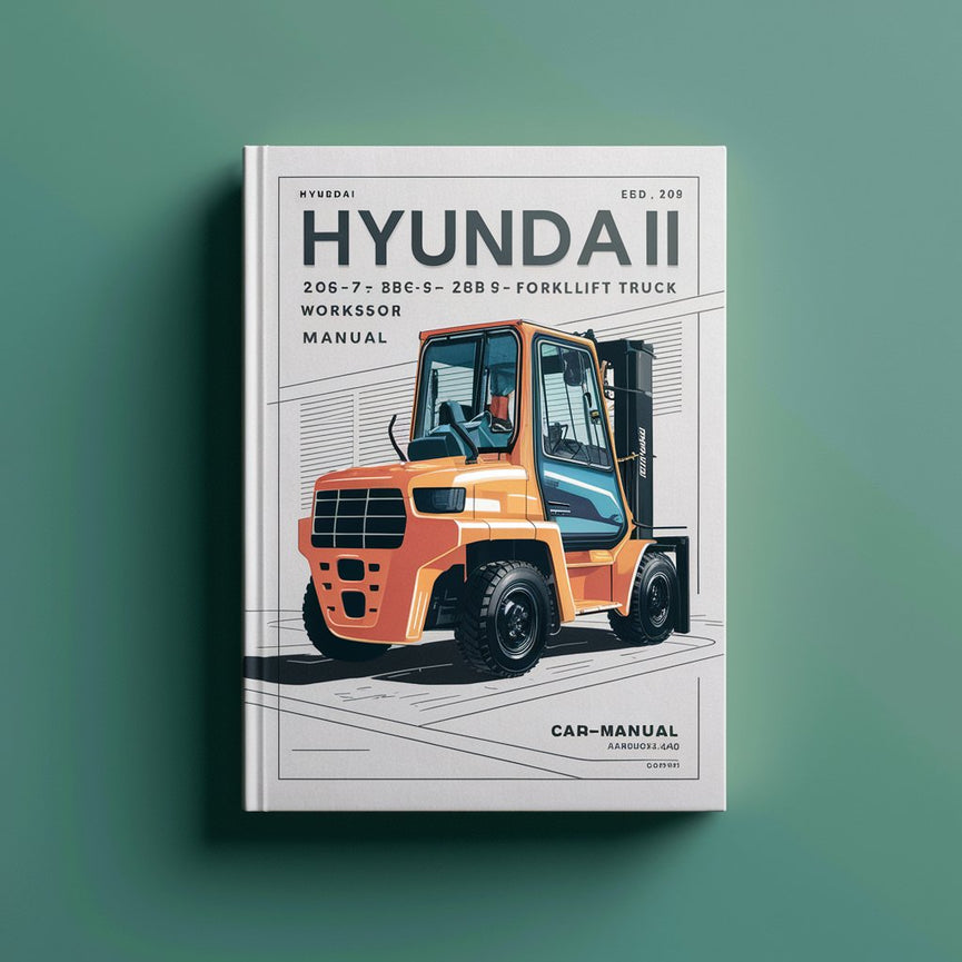 Manual de taller y reparación de montacargas Hyundai 20BC-7 25BC-7 30BC-7 32BC-7