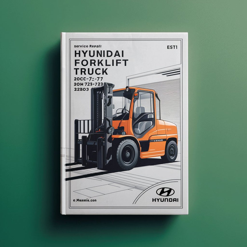 Manual de servicio y reparación de carretillas elevadoras HYUNDAI 20BC-7 / 25BC-7 / 30BC-7 / 32BC-7