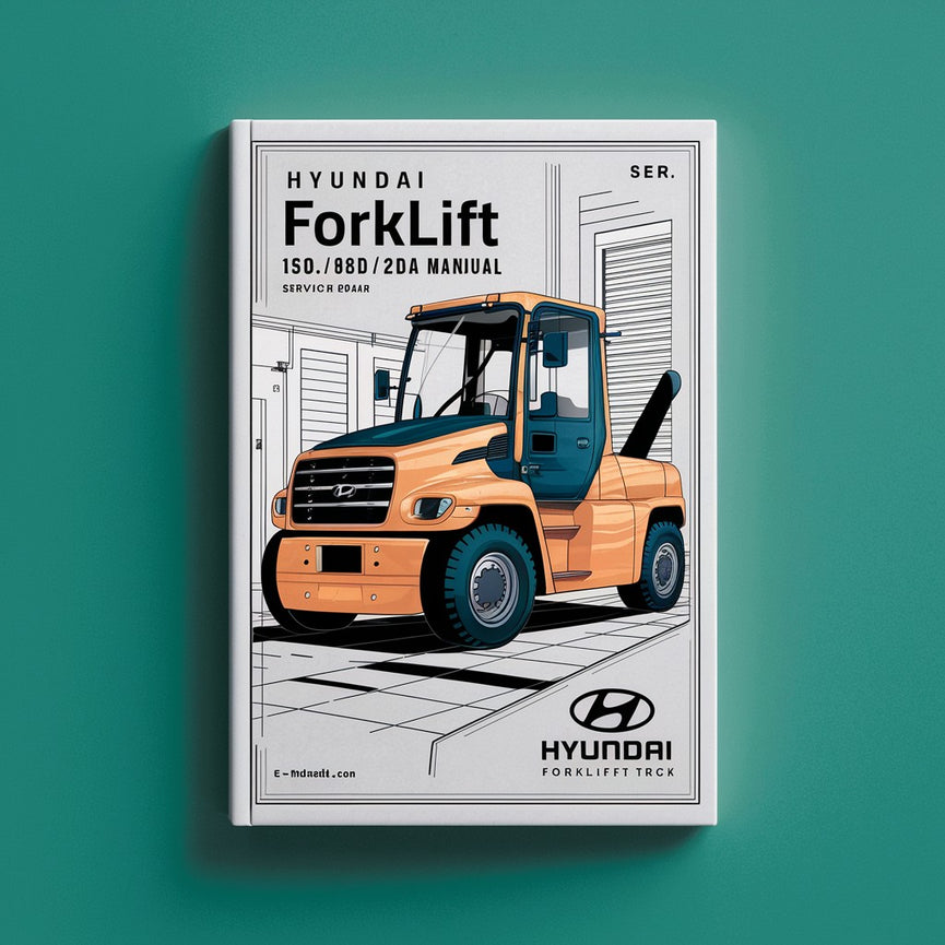 Hyundai Forklift Truck 15D/18D/20DA-7E Service Repair Manual