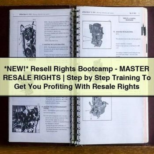 *NEW* Resell Rights Bootcamp - MASTER RESALE RIGHTS | Step by Step Training To Get You Profiting With Resale Rights