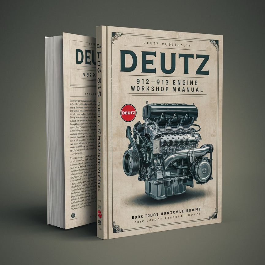 Manuel d'atelier du moteur Deutz 912-913