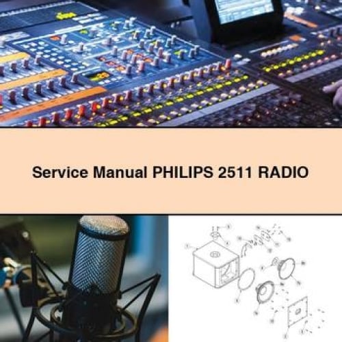 Philips 2511 Radio Service Manual (PDF)