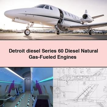 Motores diésel de la serie 60 de Detroit Diesel alimentados con gas natural