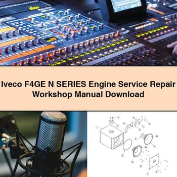 Manual de taller de servicio y reparación del motor de la serie N de Iveco F4GE