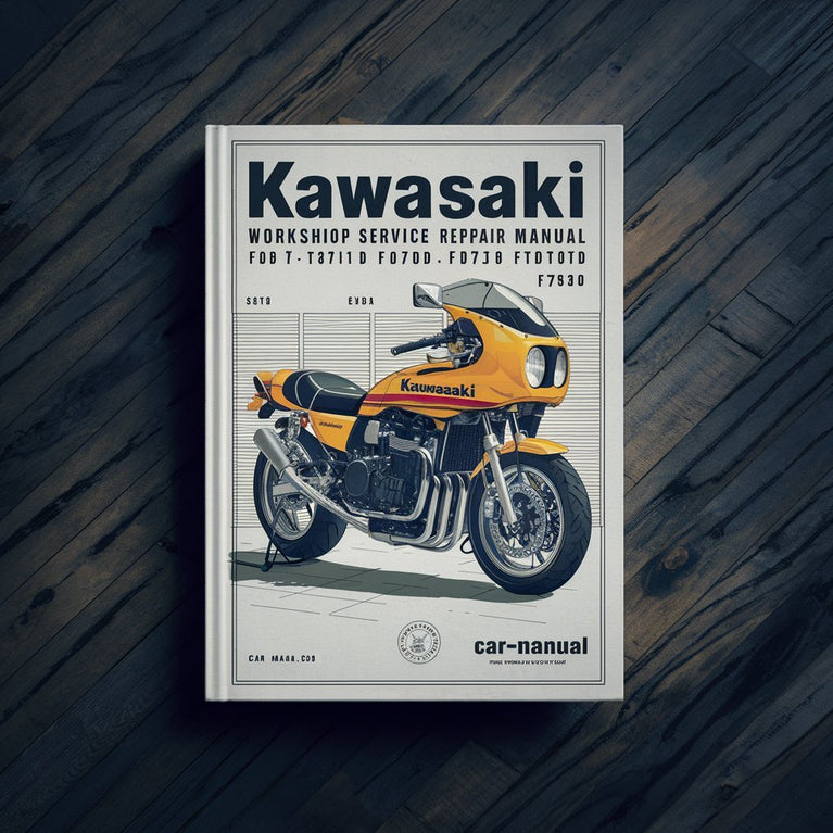 Manual de servicio y reparación del taller de motores Kawasaki FD671D FD711D FD750D FD791D