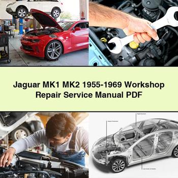 Manual de servicio y reparación del taller Jaguar MK1 MK2 1955-1969