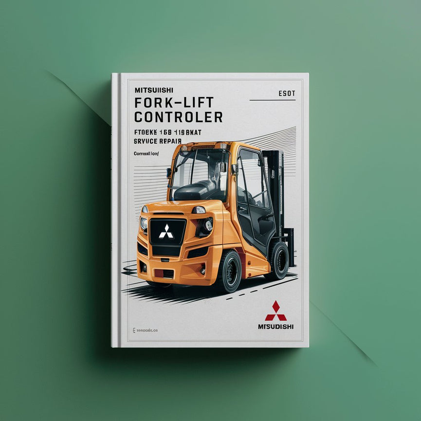 Mitsubishi Forklift Truck Controller FB16KT FB18KT FB20KT Service Repair Manual (Controller)