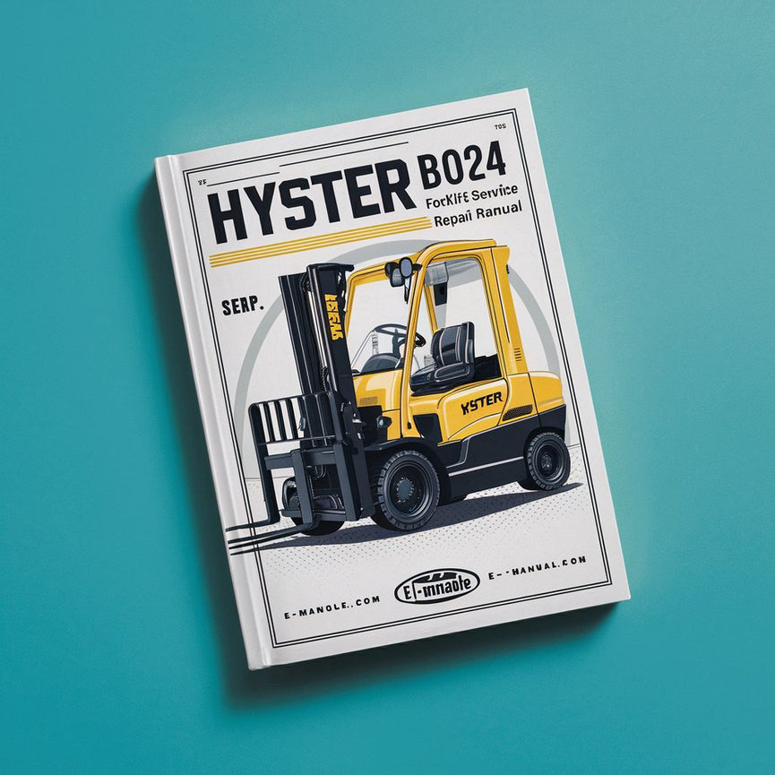 Manual de servicio de la carretilla elevadora Hyster B024 (S135XL2)