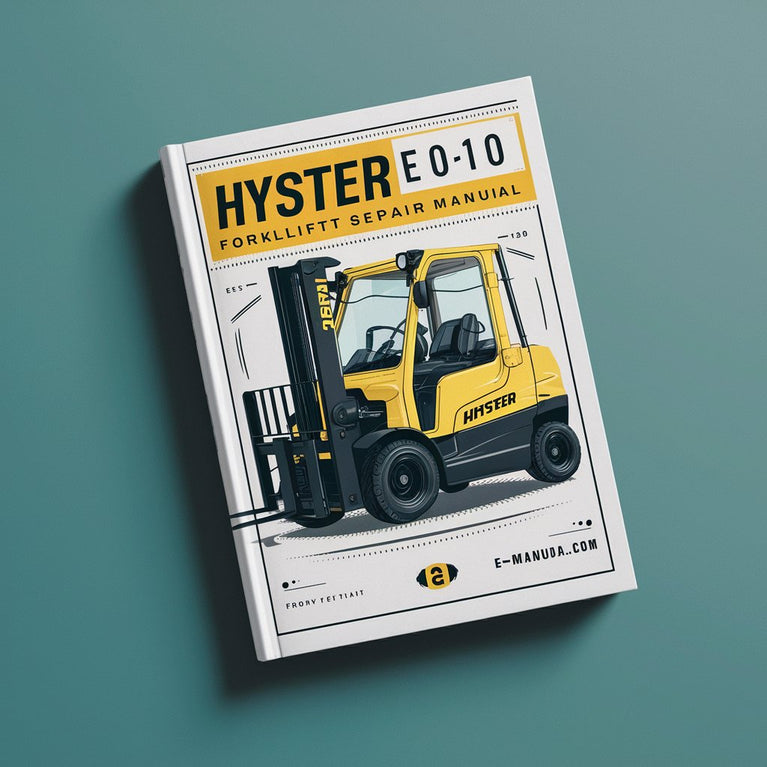 Manual de servicio de la carretilla elevadora Hyster E010 (S35FT)