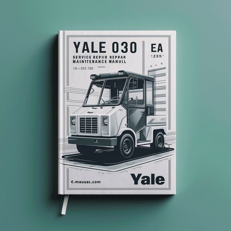 Yale ESC 030 EA Lift Truck Service Repair and Maintenance Manual