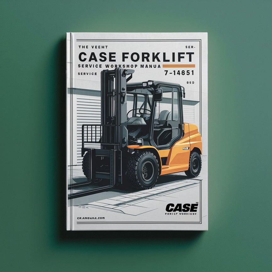 Case Forklift 585G 586G 588G Service Workshop Manual 7-14851 PDF Download