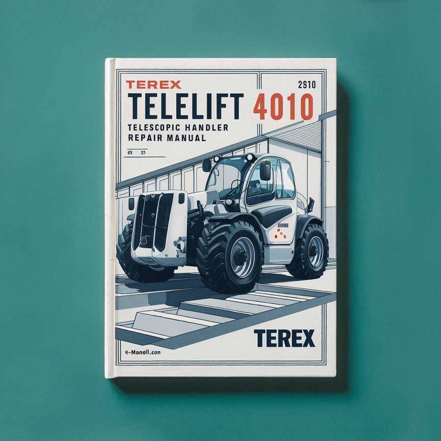 Manual de servicio y reparación del manipulador telescópico Terex Telelift 4010