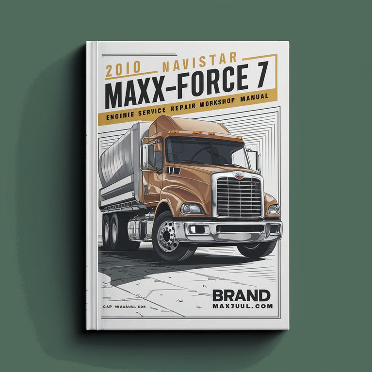 Manual de taller y reparación del motor Navistar MaxxForce 7 2010