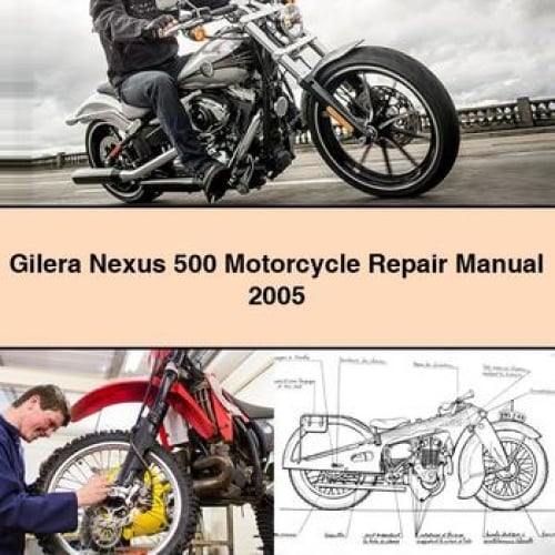 Gilera Nexus 500 Motorcycle Repair Manual (2005) PDF