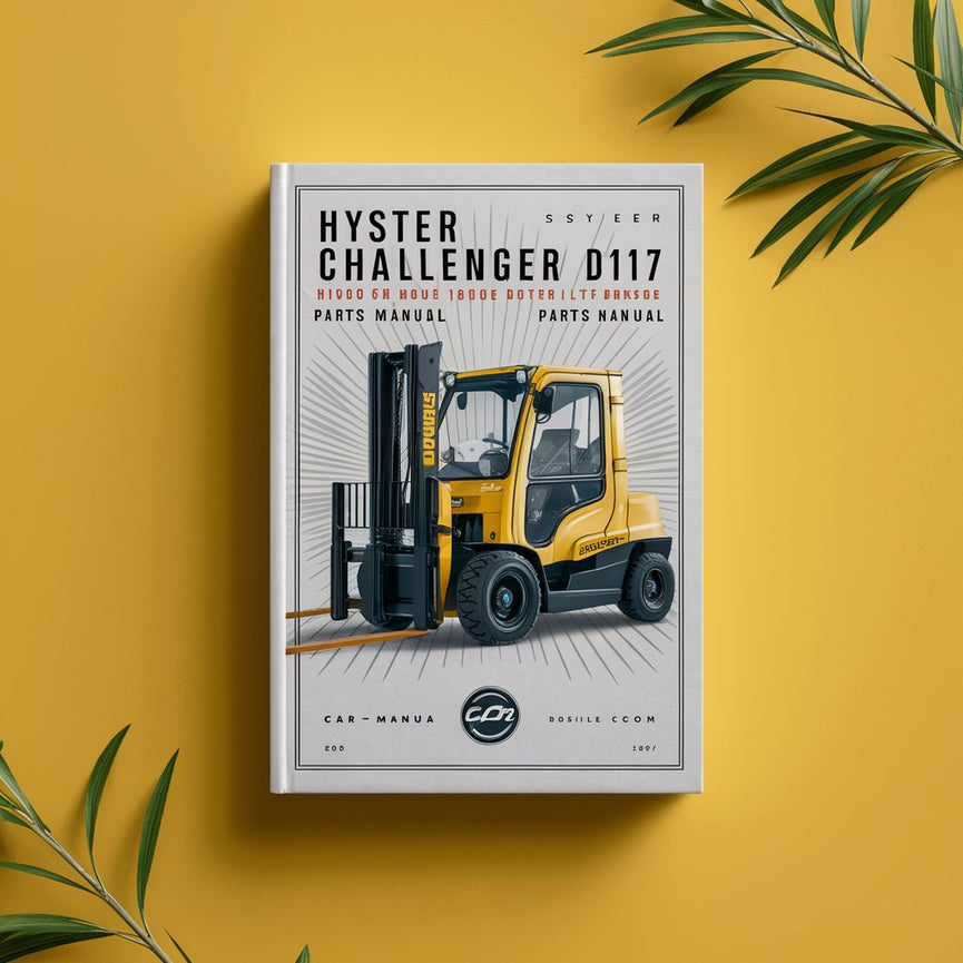 Hyster Challenger D117 (H1050EH H800E H880E H970E) Forklift Parts Manual