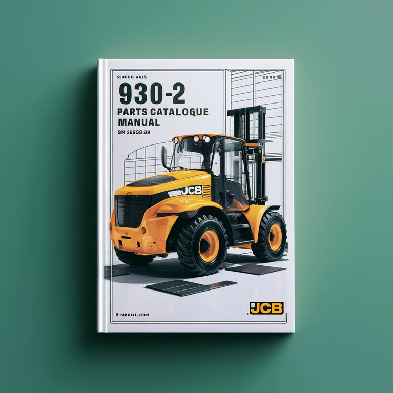 Manuel du catalogue de pièces détachées pour chariot élévateur JCB 930-2 (SN : 00660300-00664999 00822000-00823755)