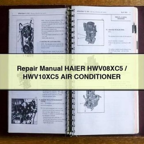 Repair Manual HAIER HWV08XC5 / HWV10XC5 AIR CONDITIONER PDF Download