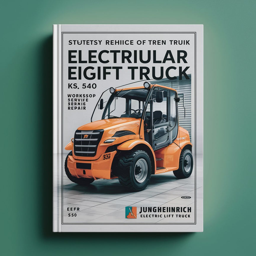 Jungheinrich Electric Lift Truck EFG 535K(KS) EFG 540 (K S KS) EFG 545(K S KS) EFG 550(S) EFG S40(S) EFG S50(S) Workshop Service Repair Manual