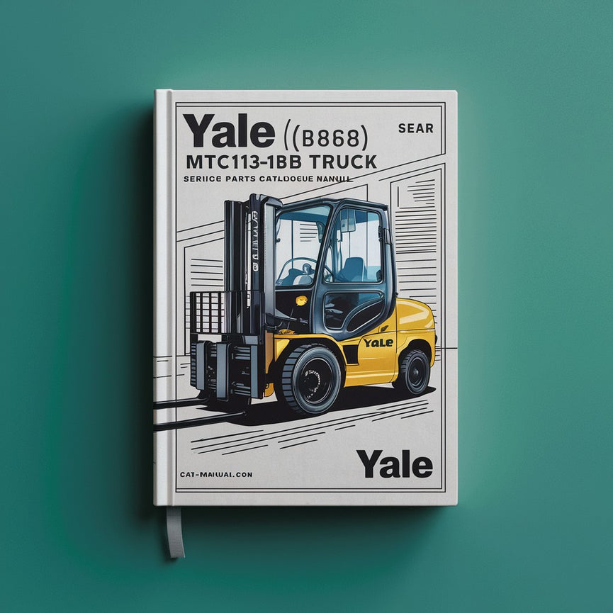 Yale (B868) MTC13-13LWB Forklift Truck Service Parts Catalogue Manual