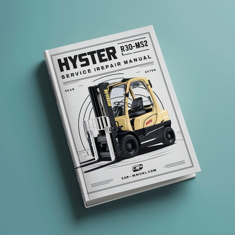 Manual de servicio y reparación de montacargas Hyster R30XMS2 (D174)