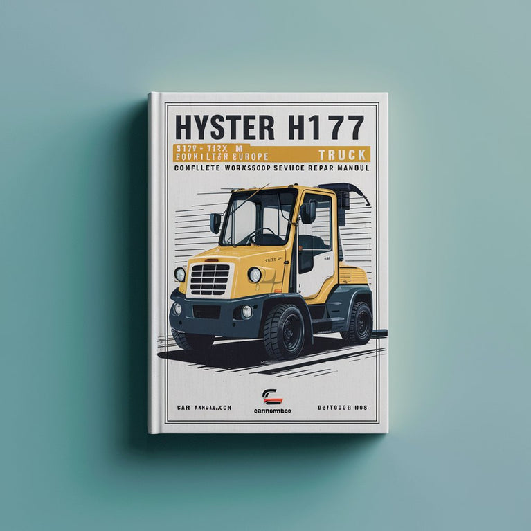 Manual completo de reparación y servicio de taller de la carretilla elevadora Hyster H177 (H2.00-H3.20XM Europa)