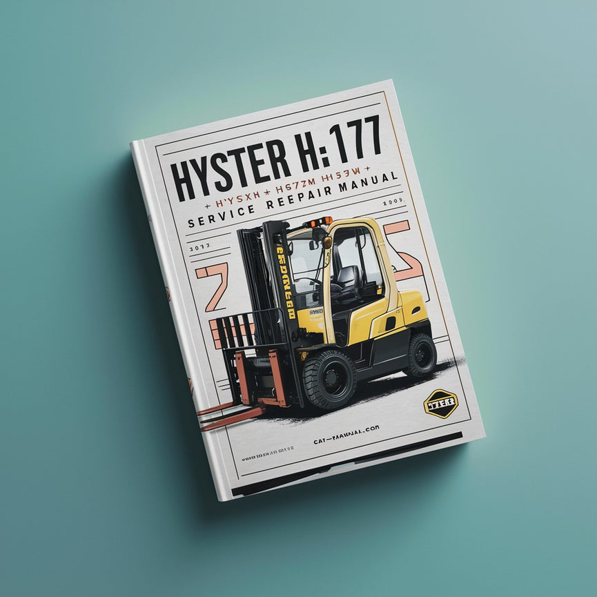 Manual de servicio y reparación de montacargas Hyster H177 (H45XM H50XM H55XM H60XM H65XM)