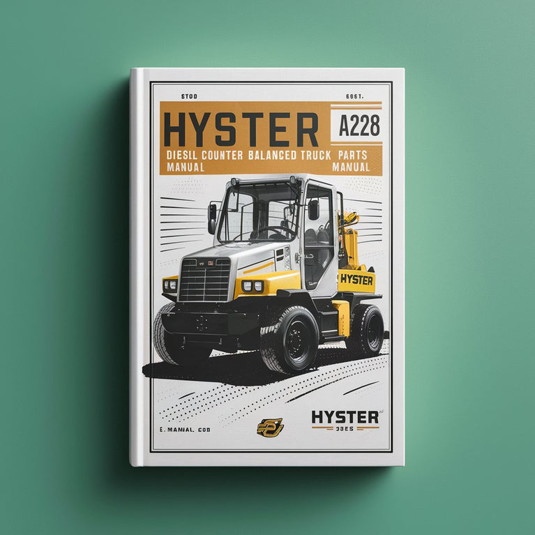 Manuel des pièces détachées pour chariot élévateur à contrepoids diesel Hyster A228 (HR45-48EC)