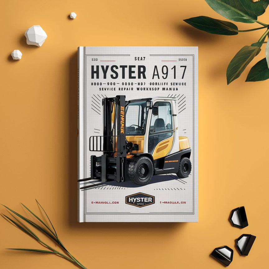 Hyster A917 (H800-900-1050HD H800-900-970-1050HDS) Forklift Service Repair Workshop Manual