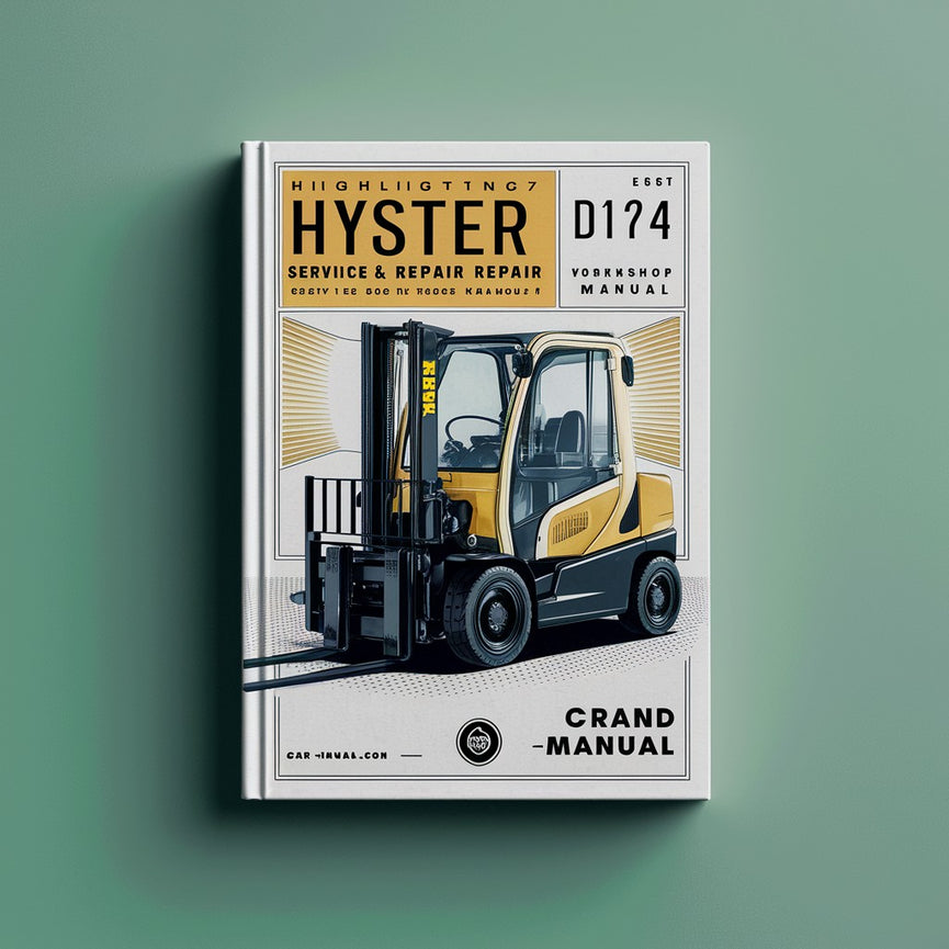 Manuel d'atelier de réparation et d'entretien du chariot élévateur Hyster D174 (R30XMS2)