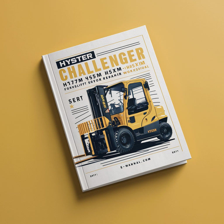 Hyster Challenger H177 H45xm H50xm H55xm H65xm Forklift Service & Repair Workshop Manual