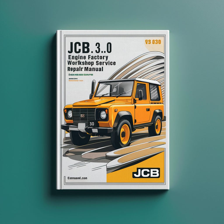 Manual de reparación y servicio del taller de fábrica del motor JCB LPG 3.0