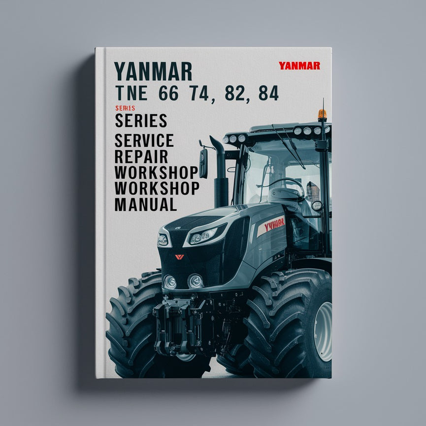 Manuel d'atelier de réparation et d'entretien des moteurs Yanmar TNE 66 74 78 82 84 88