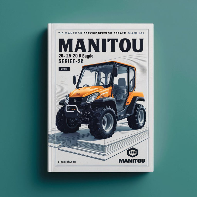 Manitou MSI 20 25 30 D Buggie Serie 2-E2 Service Repair Manual